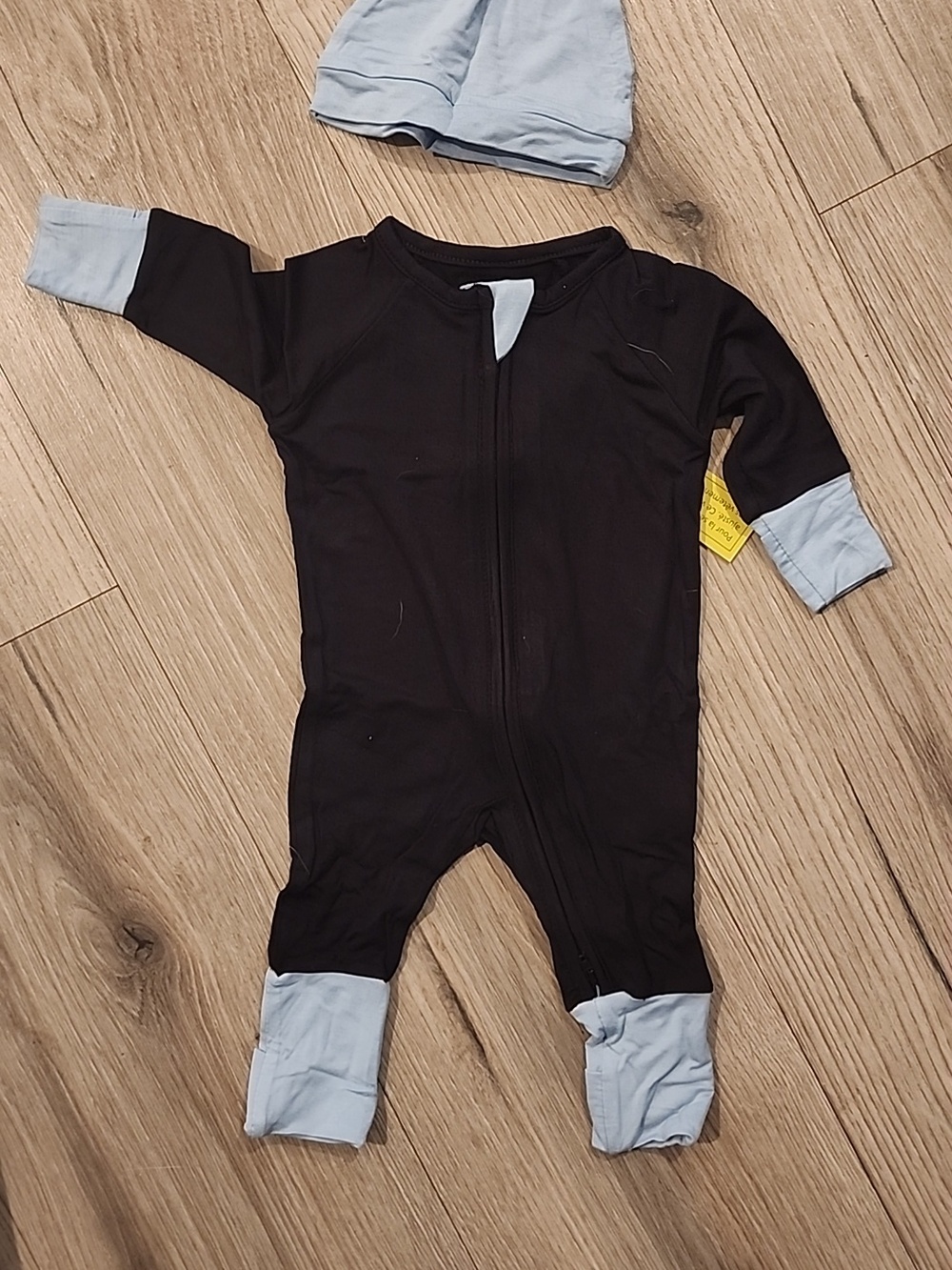 Bamboo Viscosr Kids One-Piece Zip Romper - Mambu Baby - Picture 6 of 7